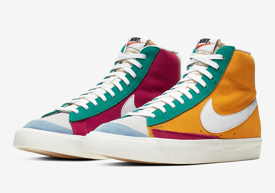 Nike Blazer Mid Vintage Emerges In "Multi-Suede" Colorway