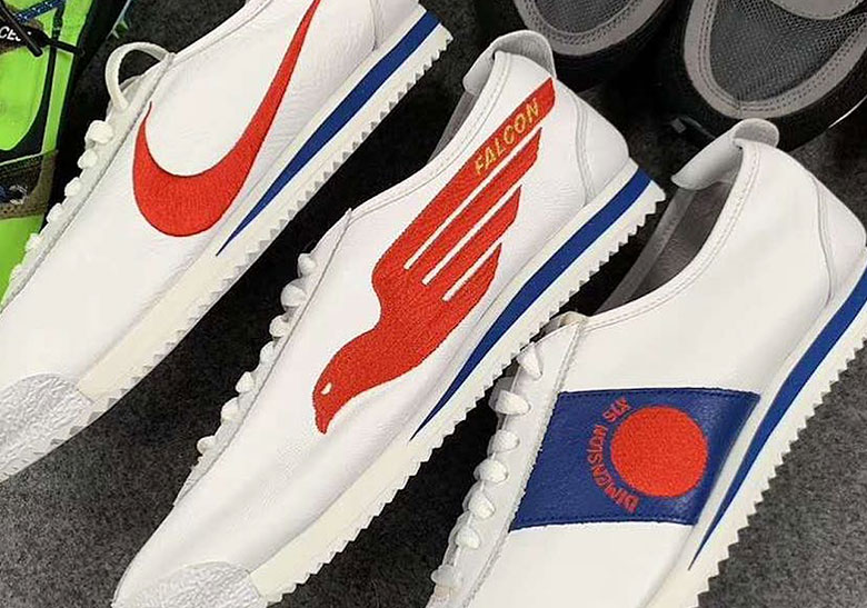 Phil Knight's Nike Cortez "Shoe Dog" Pack Features Three Alternate Logos