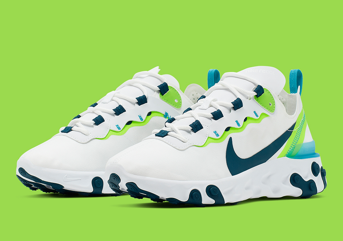 Seattle Seahawks Fans Can Enjoy These Nike React Element 55s