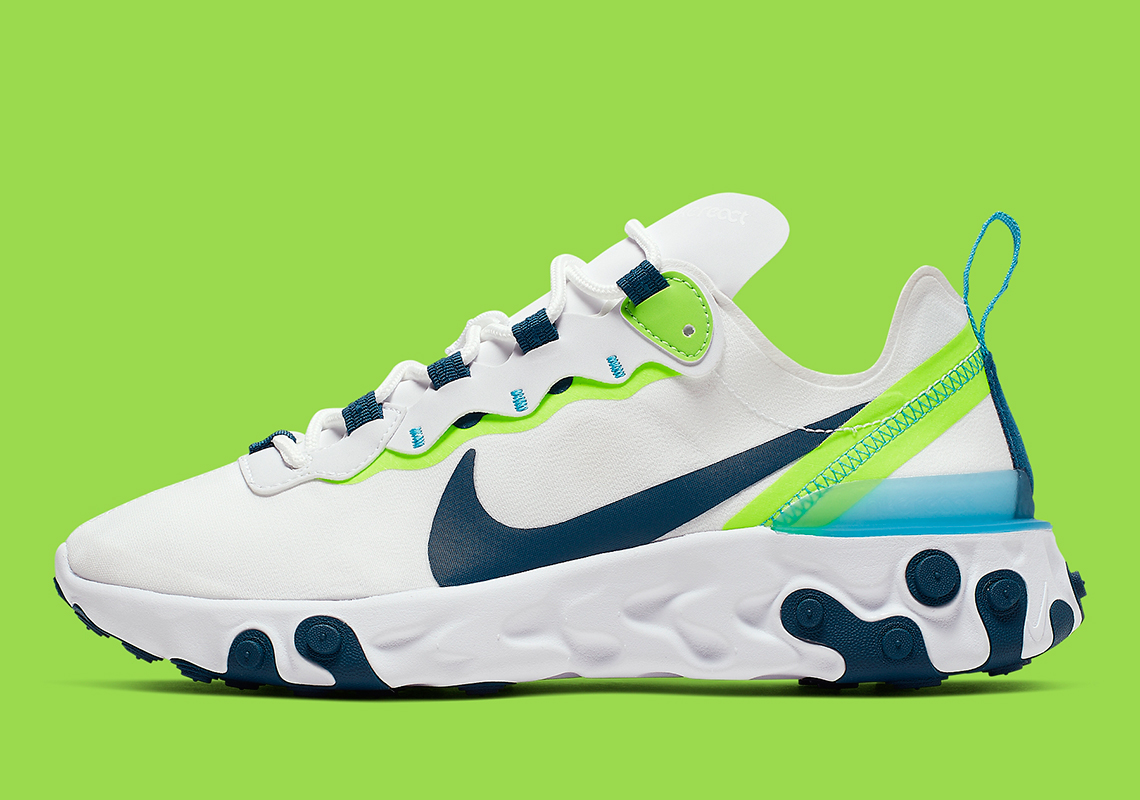 Nike React Element 55 Seahawks Bq2728 102 3