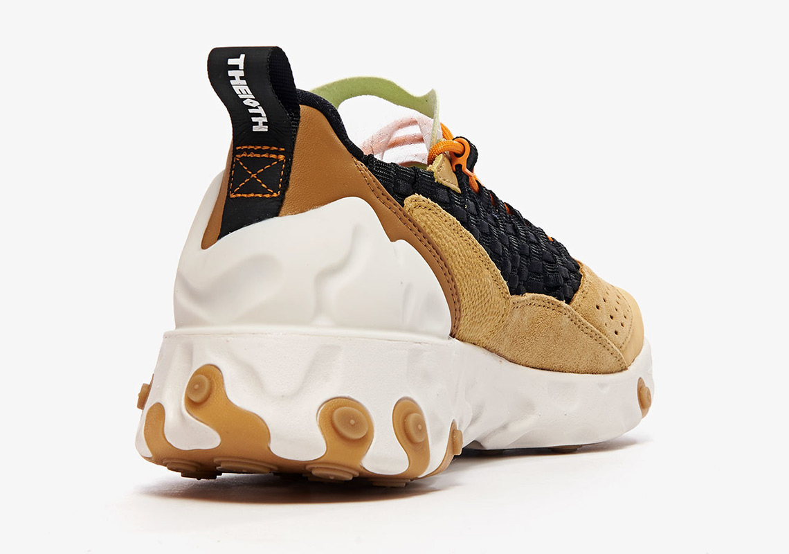 Nike React Sertu At5301 700 Club Gold Black Wheat Bright Ceramic 3