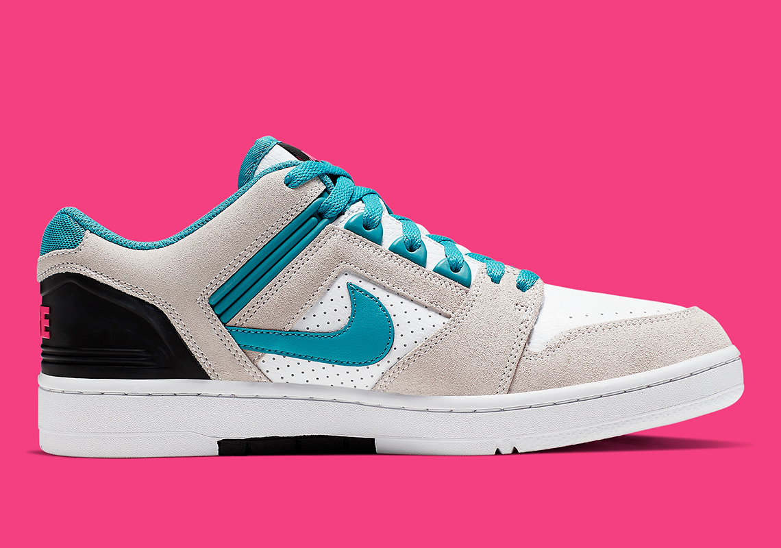 Nike Sb Air Force 2 White Blue Pink Ao0300 101 1