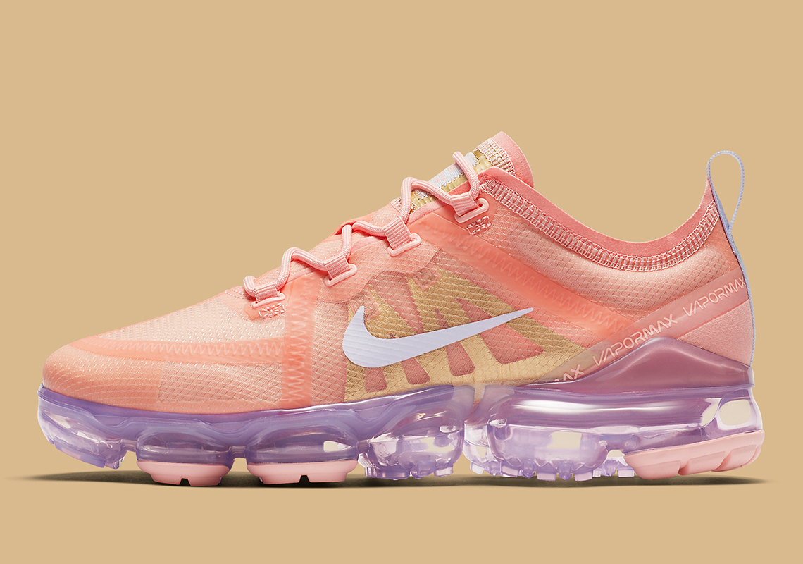 Nike Vapormax 2019 Bleached Coral Ar6632 603 2