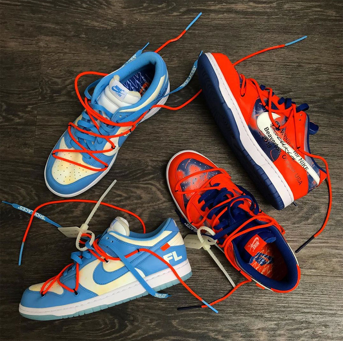 Off White Futura Virgil Abloh Nike Dunk Low 4