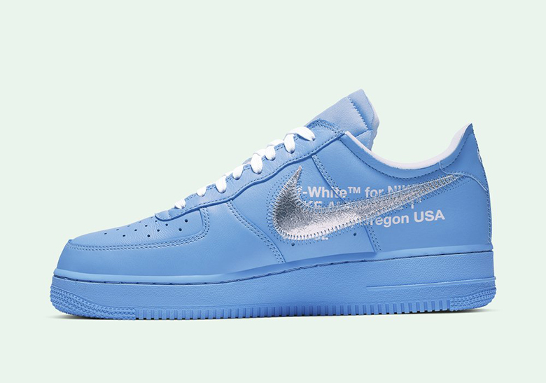 Off White Nike Air Force 1 Mca Blue Ci1173 400 7