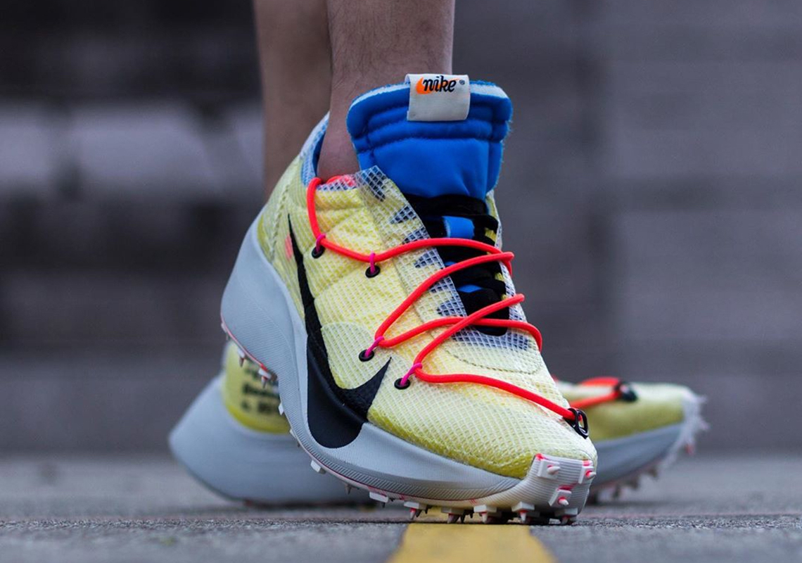 Off White Nike Zoom Vapor Street Yellow Blue Cd8178 700 3