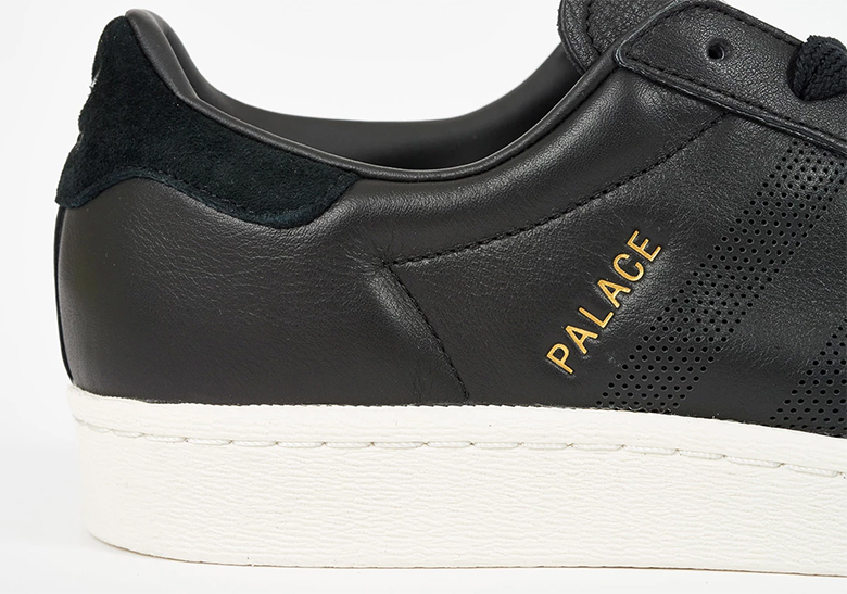 Palace Adidas Superstar Black 4