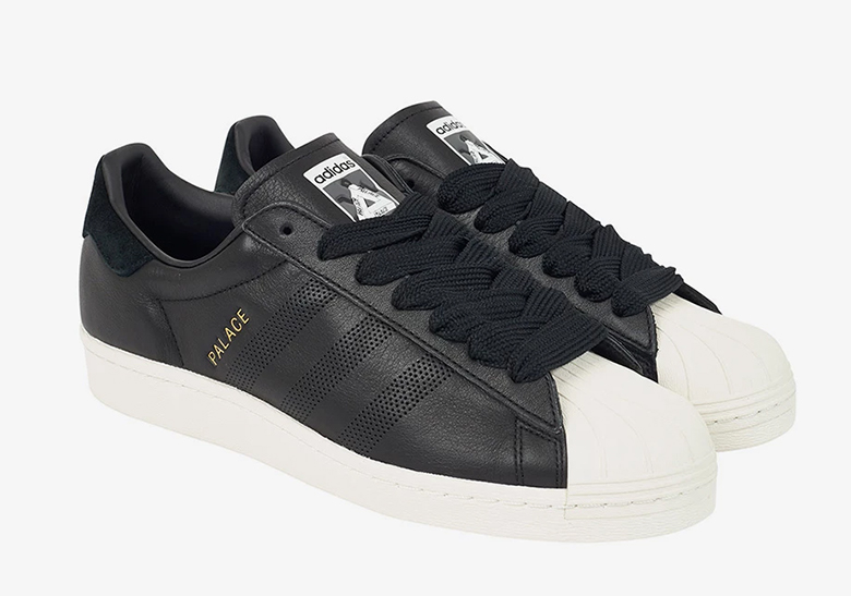 Palace Adidas Superstar Black 5