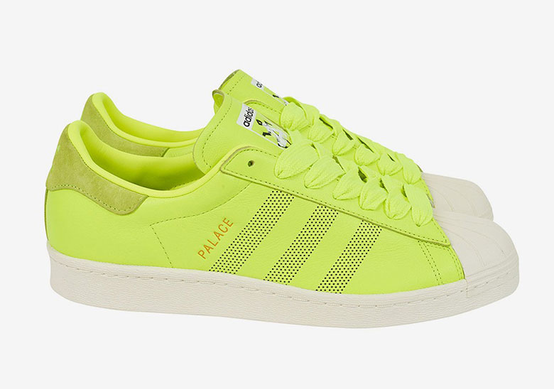 Palace Skateboards Colors Up Three adidas Superstars