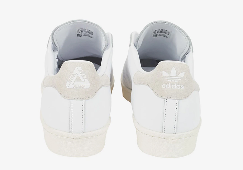 Palace Adidas Superstar White 3