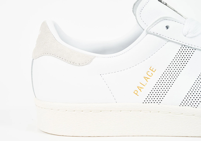 Palace Adidas Superstar White 4