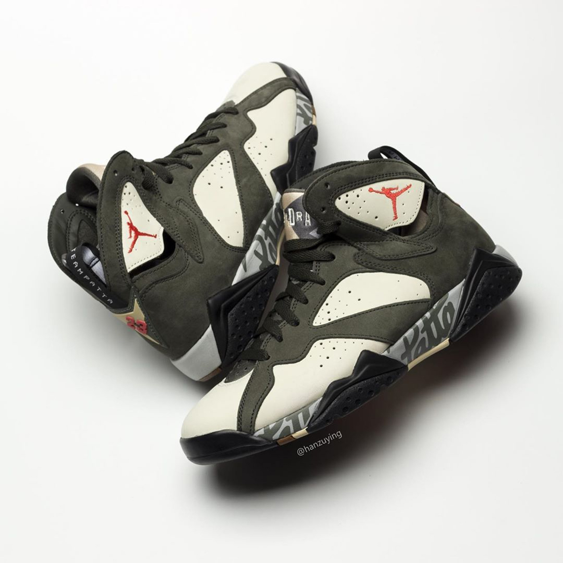 Patta Air Jordan 7 Icicle At3375 100 1