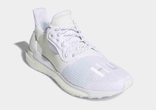 Pharrell’s adidas SOLARHU Glide ST Is Coming In Triple White