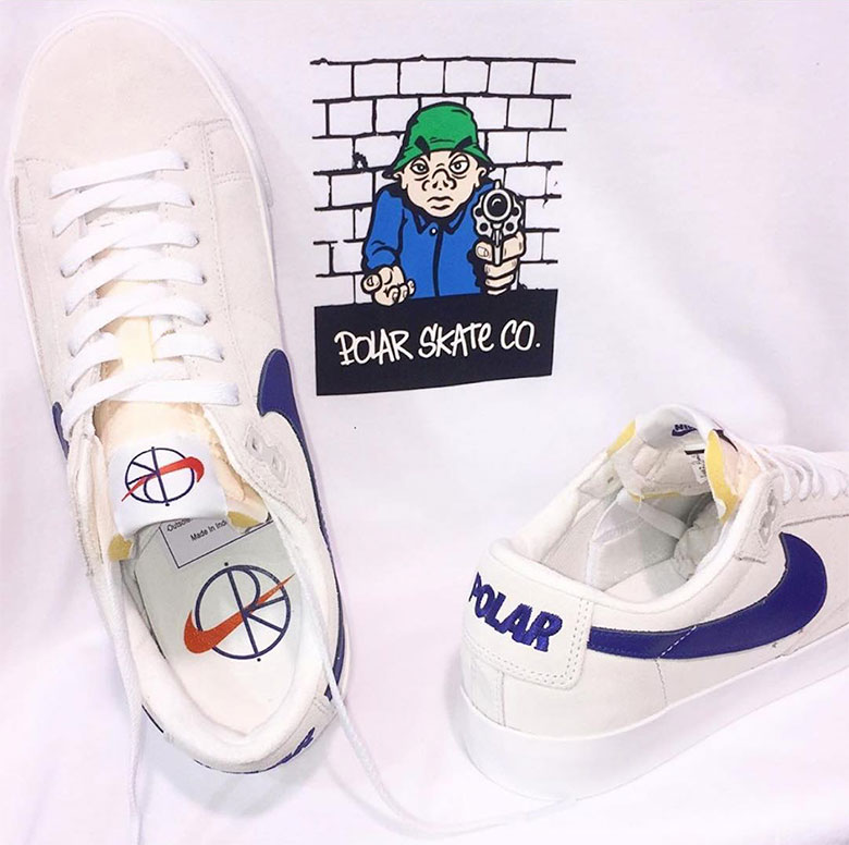 Polar Skate Co Nike Sb Blazer Low 2