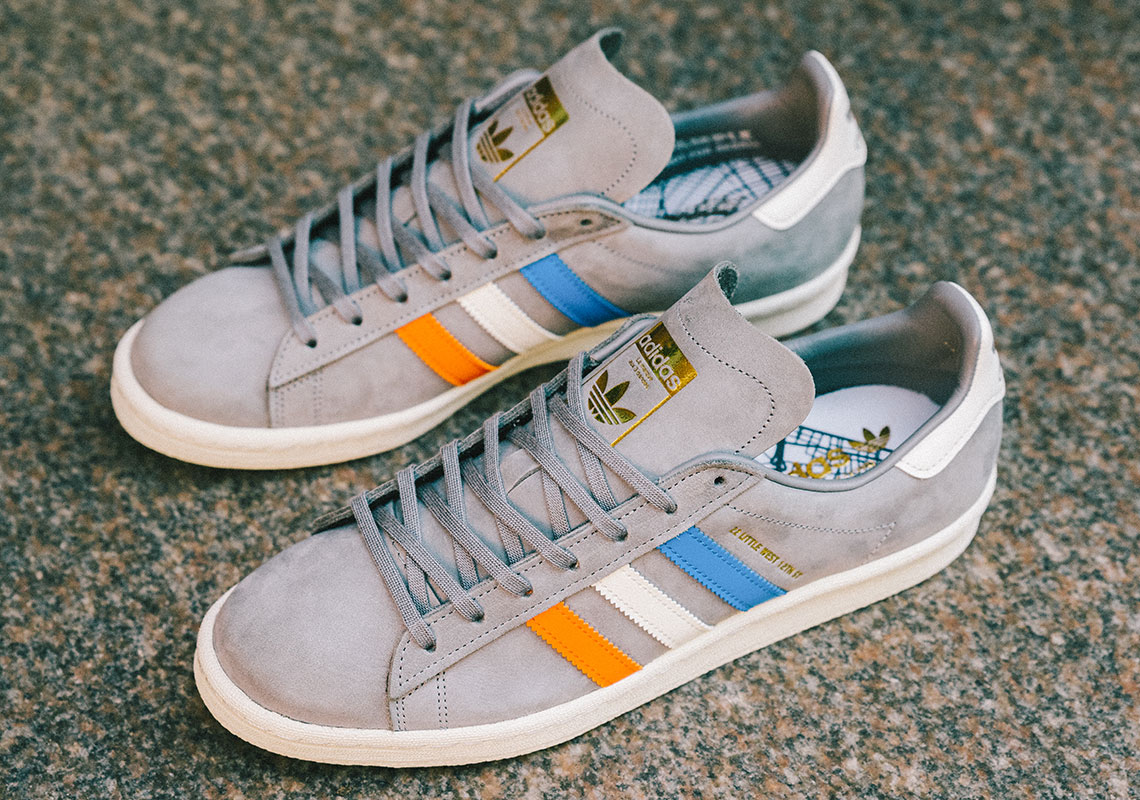 Sneakersnstuff Creates An adidas Campus 80s "22 Little West" Inspired By NYC