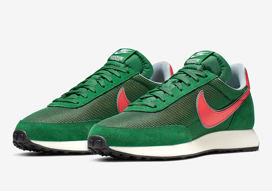 Stranger Things Nike Tailwind Green Orange Hawkins Cj6108 300 5