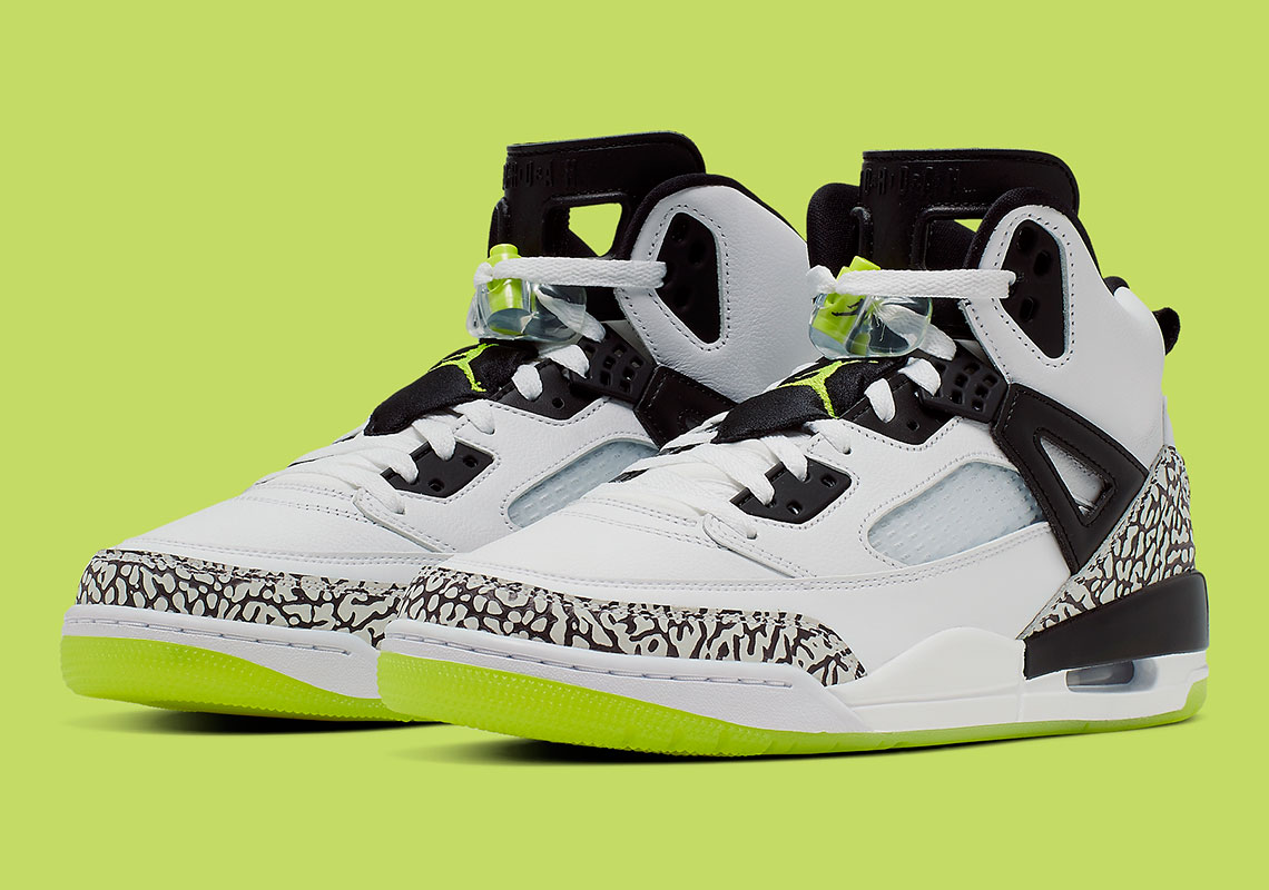 The Jordan Spiz’ike Arrives With Volt Accents