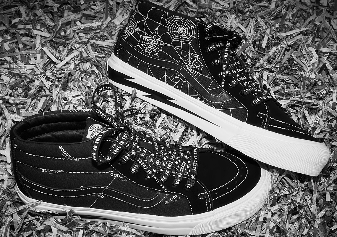 GOODHOOD And Vans To Launch Full Capsule With Cobwebs And Lightning Bolts