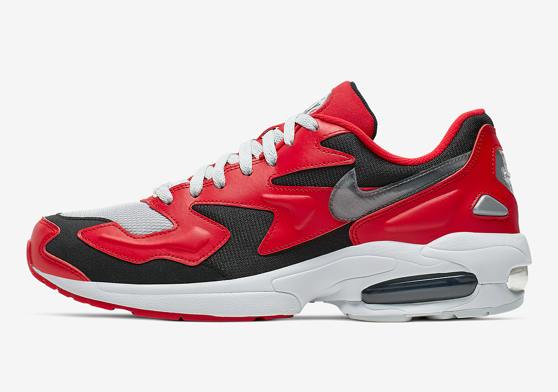 Nike Air Max 2 Light Red Black Silver 2