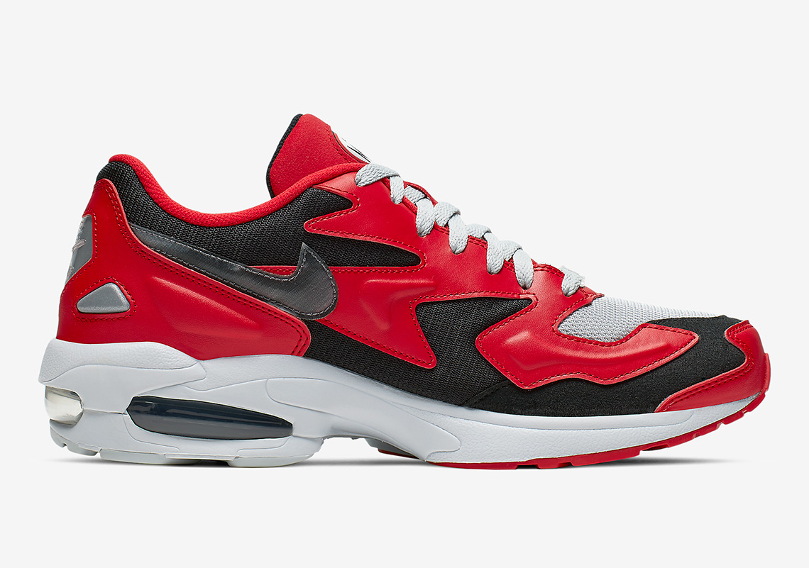 Nike Air Max 2 Light Red Black Silver 6