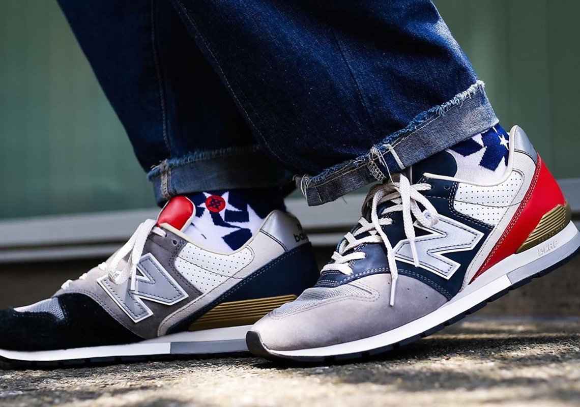 New Balance Adds Asymmetric Color Blocking To The 996 OG