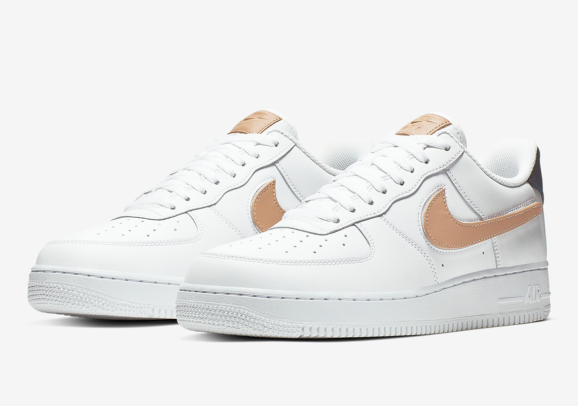 Nike Air Force 1 Removable Swoosh Ct2253 100 White 4