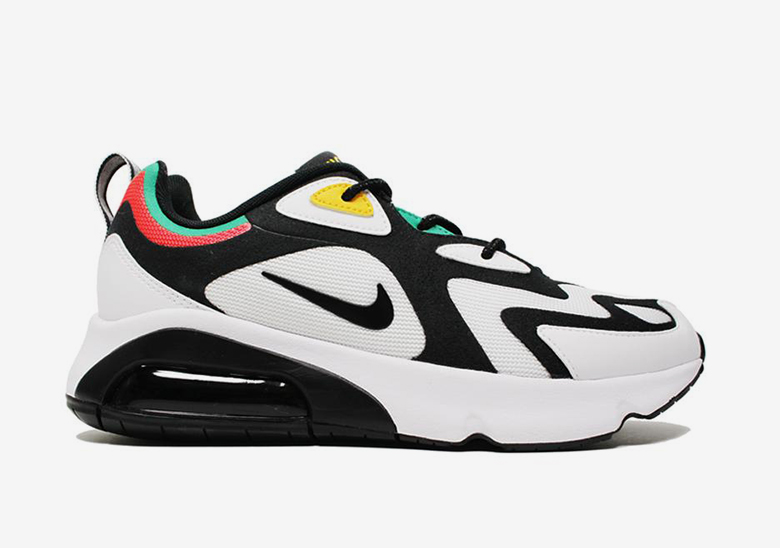 The All-New Nike Air Max 200 Gets A "Rasta" Colorway