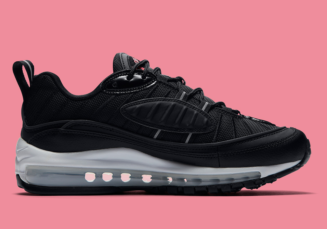 Nike Air Max 98 Black Pink Cn0140 001 2