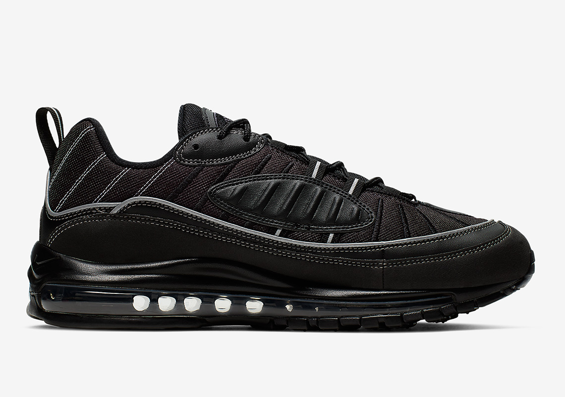 Nike Air Max 98 Triple Black 640744 013 3