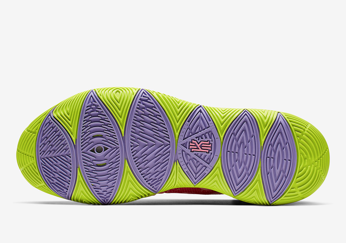 Nike Kyrie 5 Patrick Star Cj6951 600 2