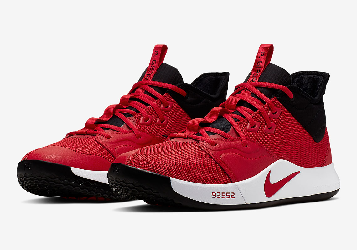 Nike Pg 3 University Red Ao2607 600 2