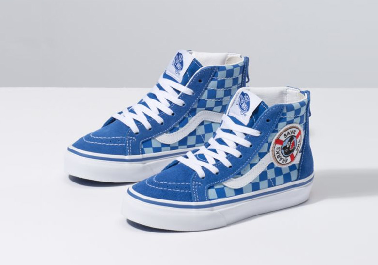 Vans Shark Week Sk8 Hi Kids 3