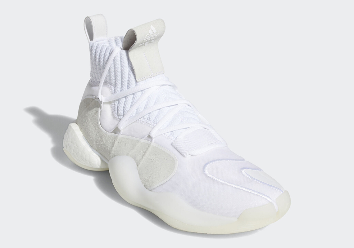 The Famed "Triple White" Look Lands On The adidas Crazy BYW X