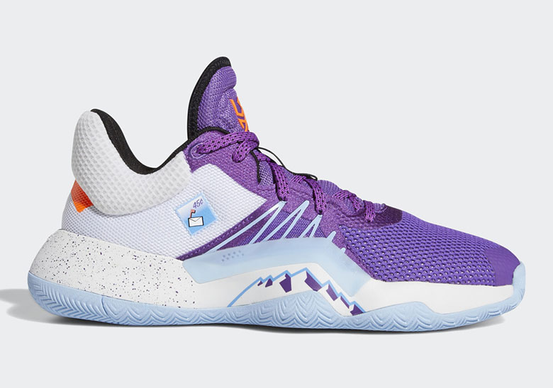 adidas Delivers A "Mailman" Version Of Donovan Mitchell's Shoes