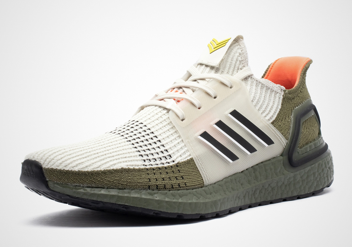 Olive Boost Appears On This Military-Themed adidas Ultra Boost 19