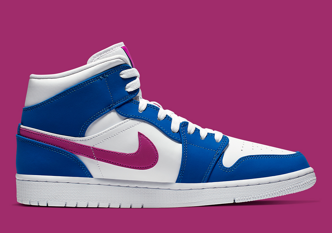 Air Jordan 1 Mid Royal Violet 554724 451 1