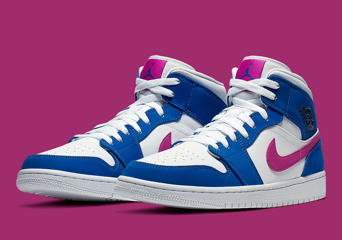 Air Jordan 1 Mid Royal Violet 554724 451 4