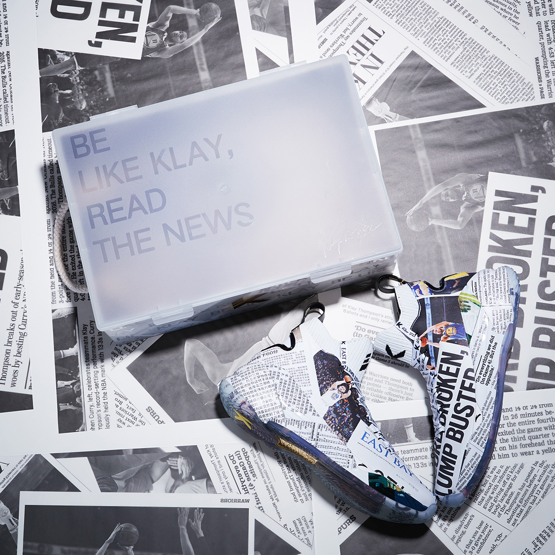 Anta Kt4 Klay Thompson Newspaper Release Date 12