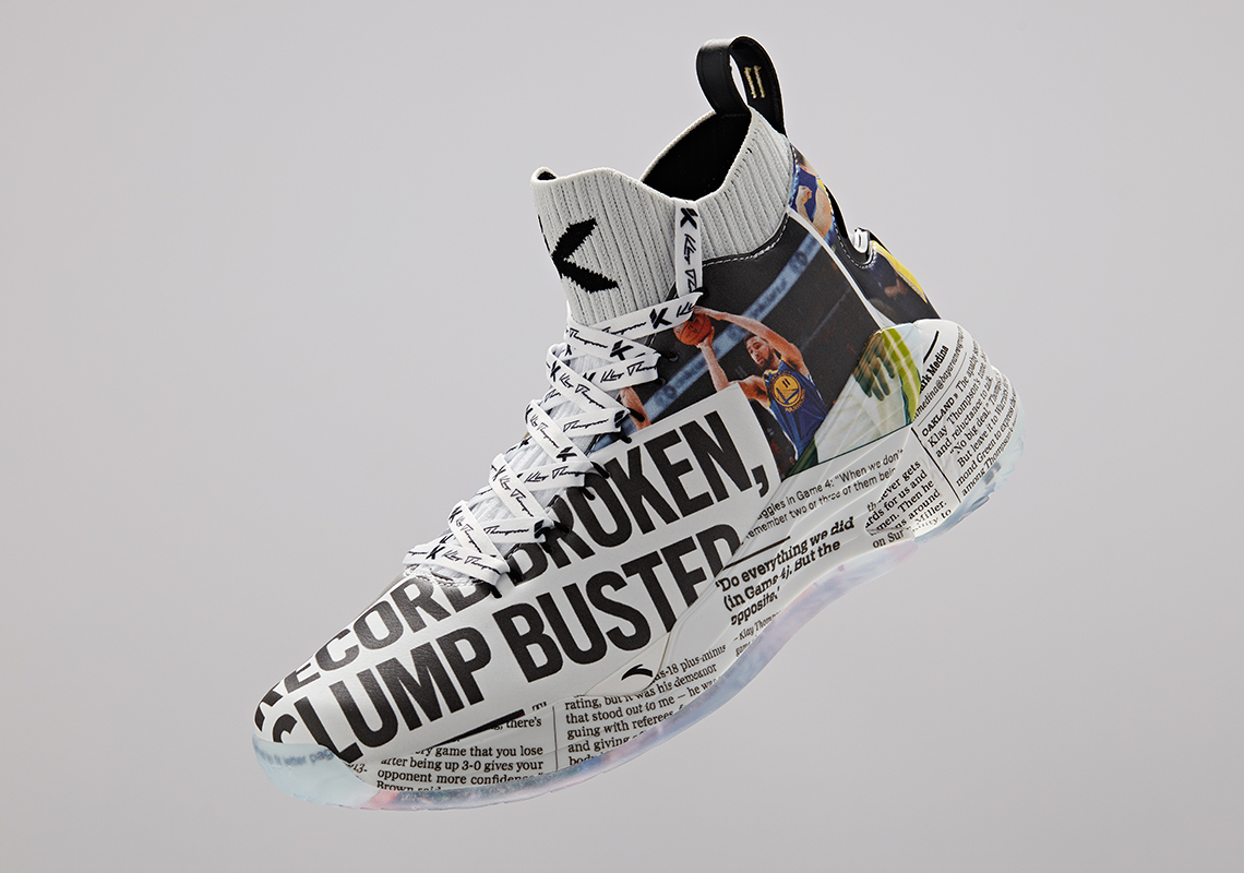 Anta Kt4 Klay Thompson Newspaper Release Date 9