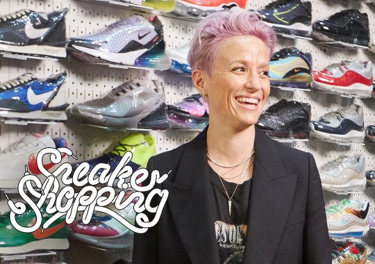 USWNT World Cup Hero Megan Rapinoe Goes Sneaker Shopping At Stadium Goods