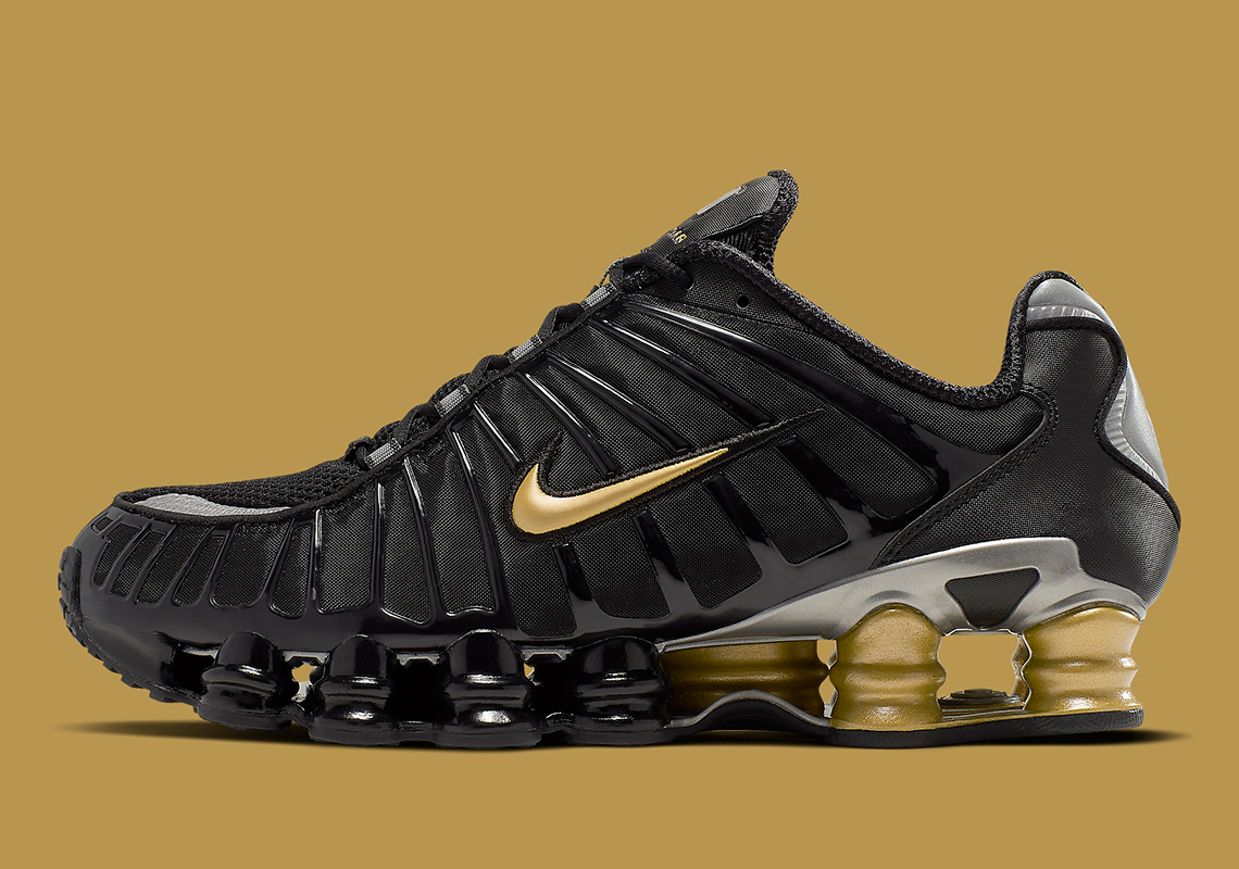 Neymar Jr Nike Shox Tl Black Gold Bv1388 001 7