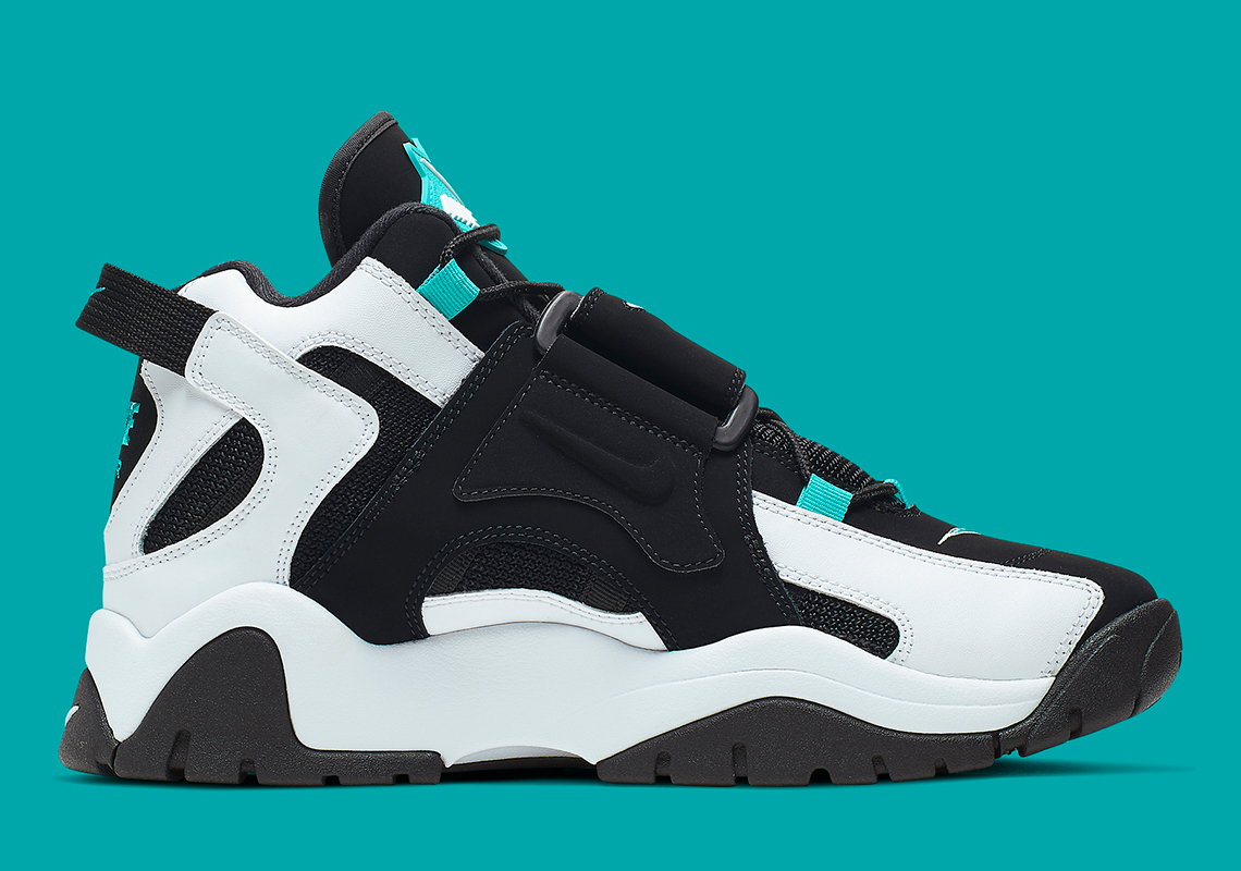 Nike Air Barrage Black White Aqua At7847 001 5