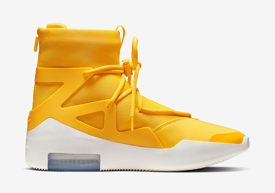 Nike Air Fear Of God 1 Amarillo Yellow Ar4237 700 1