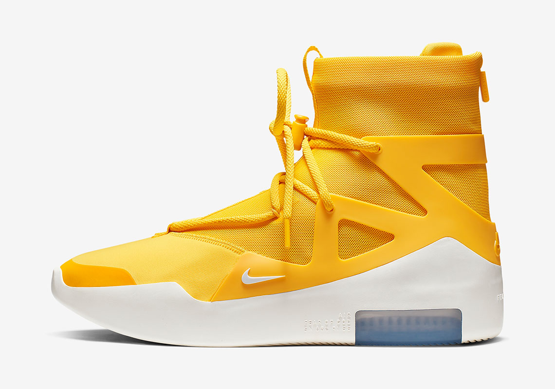 Nike Air Fear Of God 1 Amarillo Yellow Ar4237 700 4