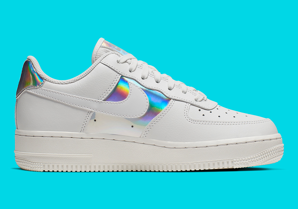 Nike Air Force 1 Low Iridescent Womens Cj9704 100 3