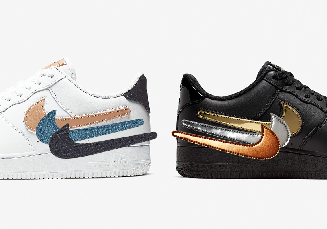 Nike Drops The Air Force 1 Low With Removable Swooshes