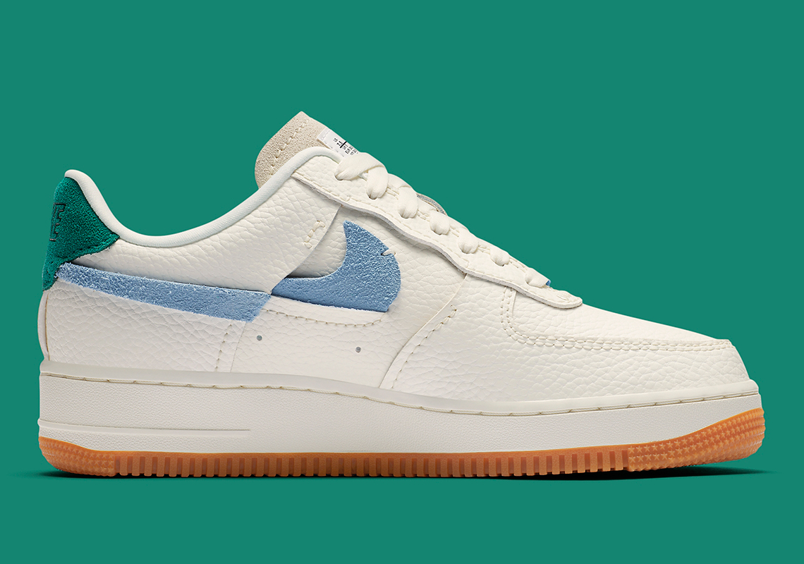 Nike Air Force 1 Vandalized Sail Green Blue Bv0740 100 4