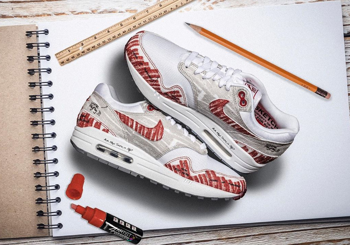 Where To Buy The Nike Air Max 1 "Sketch To Shelf"