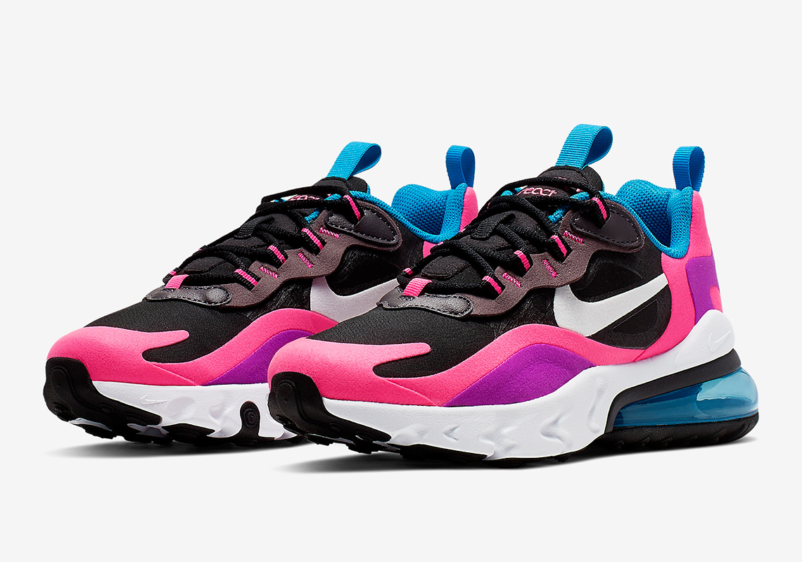 This Nike Air Max 270 React "Hyper Pink" Is Exclusive To Girls