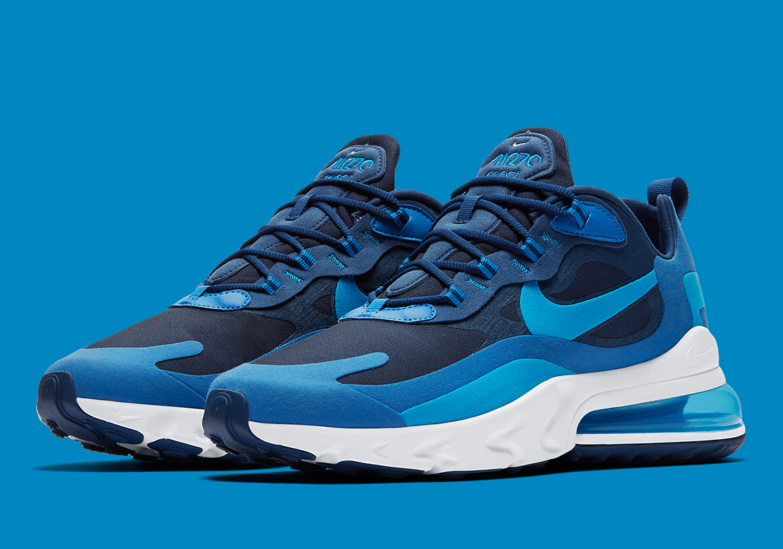 Nike Air Max 270 React Blue Void Ao4971 400 3